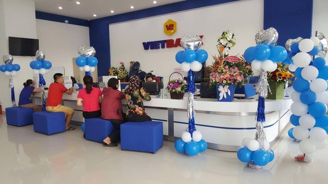 Phòng giao dịch của VietBank.