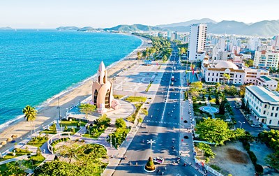 Một góc thành phố Nha Trang, tỉnh Khánh Hòa