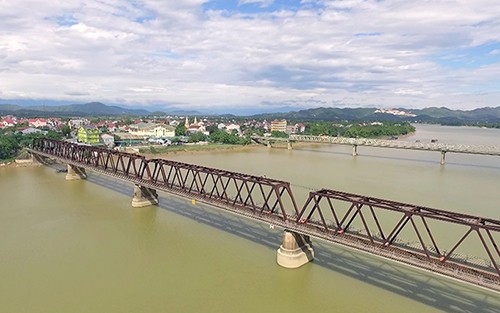 Cầu Thọ Tường hiện xuống cấp.
