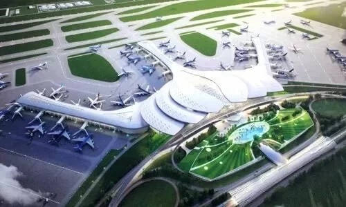 Phối cảnh sân bay Long Thành. Ảnh: MT

