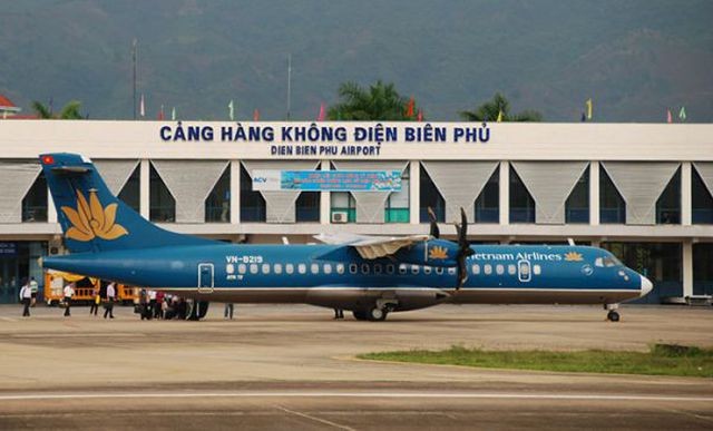 Sân bay Điện Biên hiện tại chỉ tiếp nhận được tàu bay ATR72