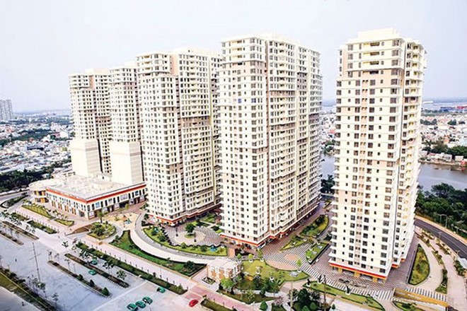 Khu chung cư The Era Town tại quận 7, TP.HCM. Ảnh: Thanh Niên