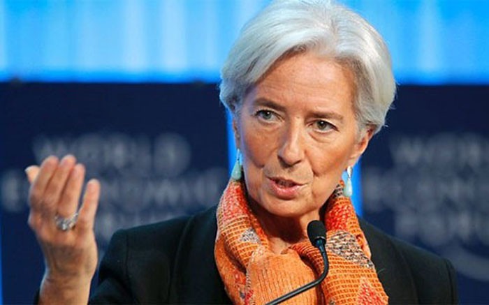 Tổng giám đốc Quỹ Tiền tệ Quốc tế (IMF) Christine Lagarde.