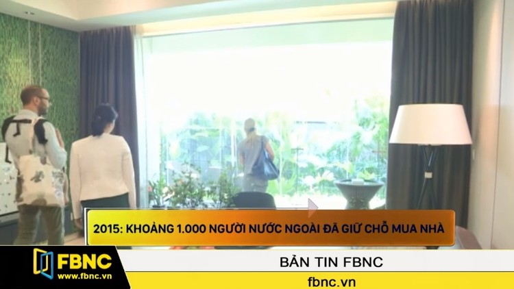 Khoảng 1.000 người nước ngoài đã giữ chỗ mua nhà