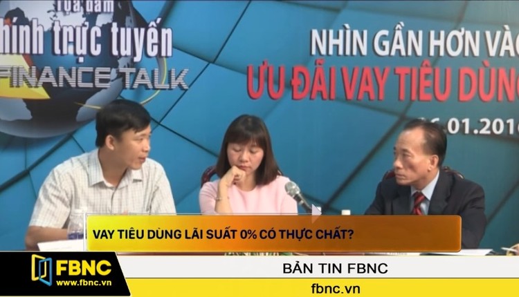 Vay tiêu dùng lãi suất 0% có thực chất?