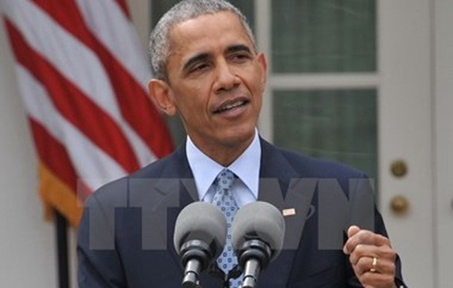 Tổng thống Mỹ Barack Obama. (Nguồn: AFP/TTXVN)