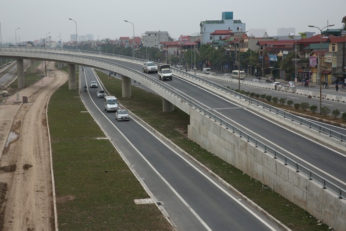 Vốn ODA được tập trung vào những lĩnh vực như giao thông vận tải, phát triển đô thị, môi trường... Ảnh: Lê Tiên