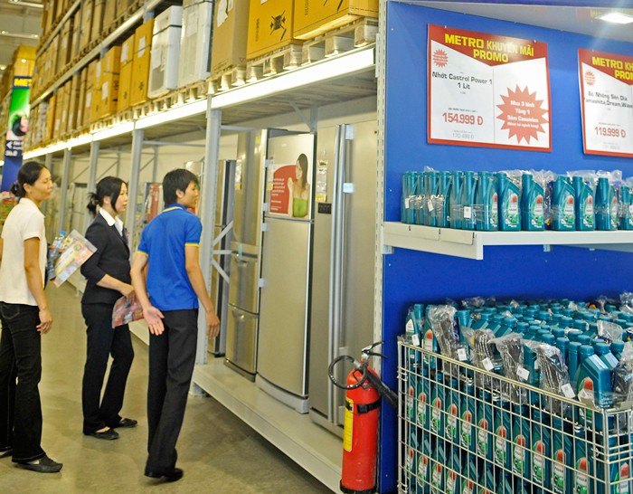 Chuỗi siêu thị Metro Cash & Carry Việt Nam đã về tay Tập đoàn TCC (Thái Lan). Ảnh: LTT