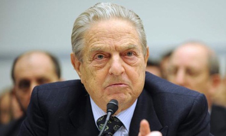 George Soros đã kiếm lời lớn từ bán khống bảng Anh năm 1992. Ảnh: Australian