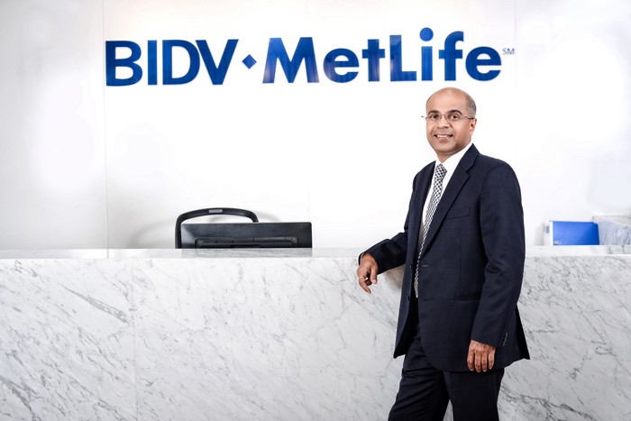 Ông Gaurav Sharma, Tổng Giám đốc Công ty TNHH Bảo hiểm Nhân thọ BIDV MetLife tại Việt Nam