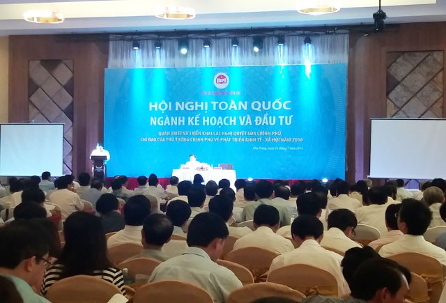 Hội nghị toàn quốc Ngành Kế hoạch và Đầu tư 2016