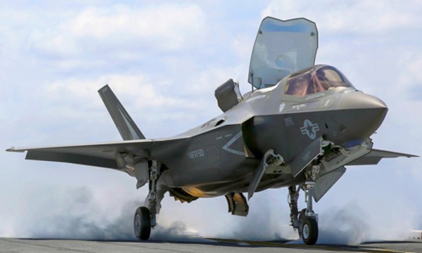 Tiêm kích F-35B của thủy quân lục chiến Mỹ. Ảnh:MarineTimes