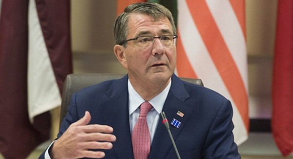 Bộ trưởng Quốc phòng Mỹ Ashton Carter. Ảnh: AFP