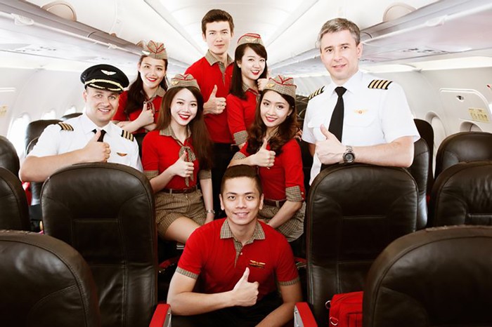 Vietjet tuyển dụng tiếp viên 2016