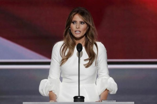 Bà Melania Trump, vợ ứng viên tổng thống Mỹ của đảng Cộng hoà Donald Trump. Ảnh: Reuters