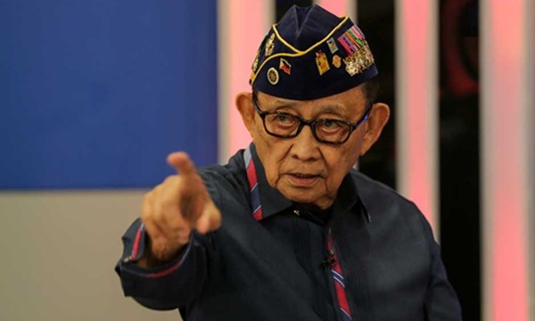 Cựu tổng thống Fidel Ramos chỉ trích chính quyền hiện tại của ông Duterte gây thất vọng. Ảnh: ABS-CBN.