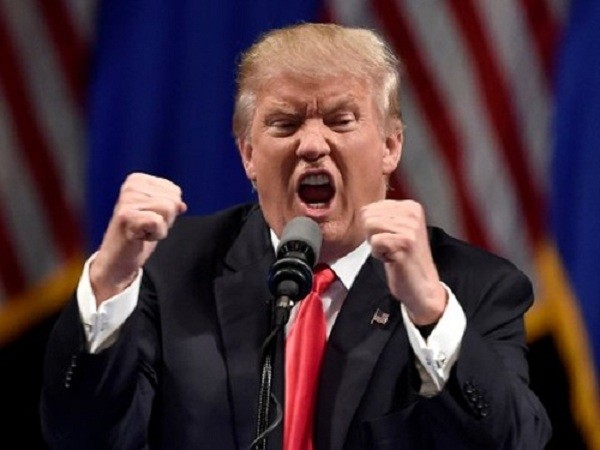 Ứng viên tổng thống Mỹ đảng Cộng hòa Donald Trump nhiều lần tỏ ý rằng sẽ không công nhận kết quả bầu cử tổng thống nếu Clinton giành chiến thắng. Ảnh: Reuters