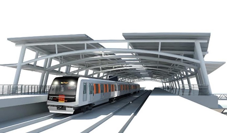 Nghiên cứu kéo dài tuyến metro Bến Thành - Suối Tiên