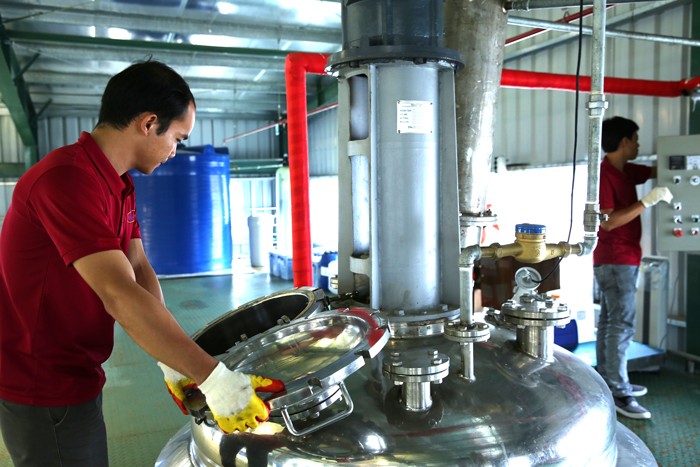 Những chính sách pháp luật ủng hộ hoạt động kinh doanh được doanh nghiệp đánh giá cao. Ảnh: Lê Tiên