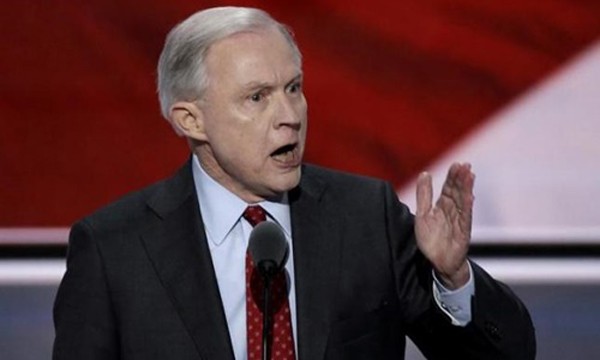 Bộ trưởng Tư pháp Mỹ Jeff Sessions. Ảnh:Reuters