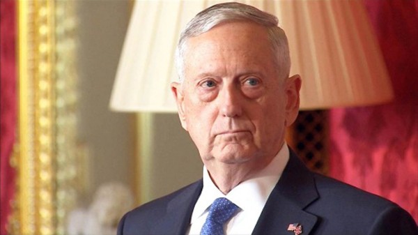 Bộ trưởng Quốc phòng Mỹ James Mattis. Ảnh:NBCNews