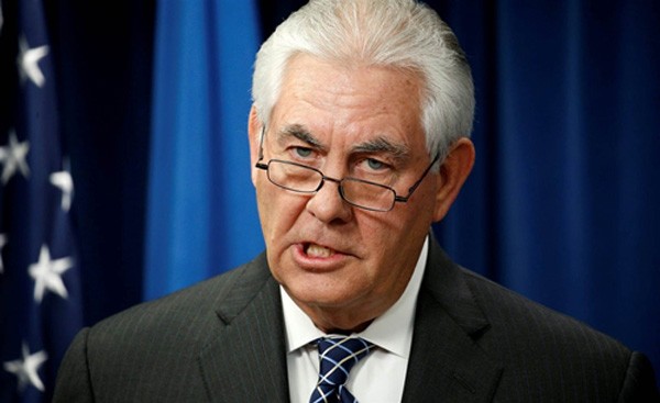 Ngoại trưởng Mỹ Rex Tillerson. Ảnh:NBCNews