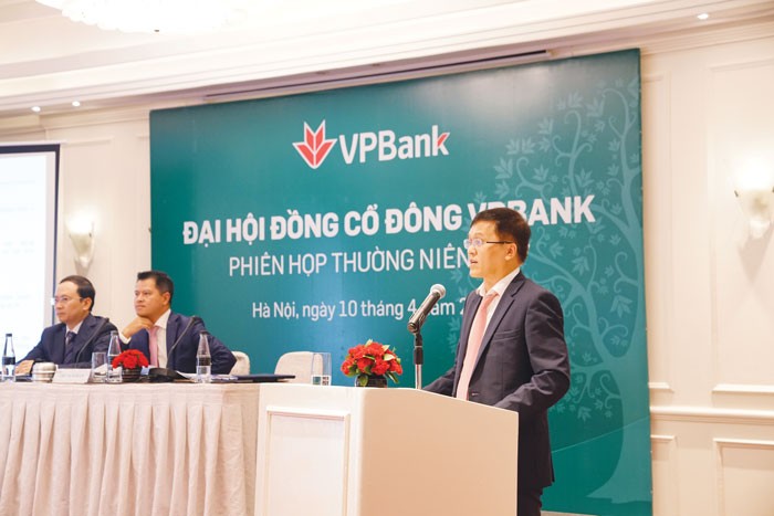 VPBank đặt chỉ tiêu lợi nhuận trước thuế năm 2017 là 6.800 tỷ đồng