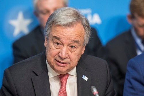 Tổng thư ký Liên Hợp Quốc Antonio Guterres. Ảnh: Reuters.