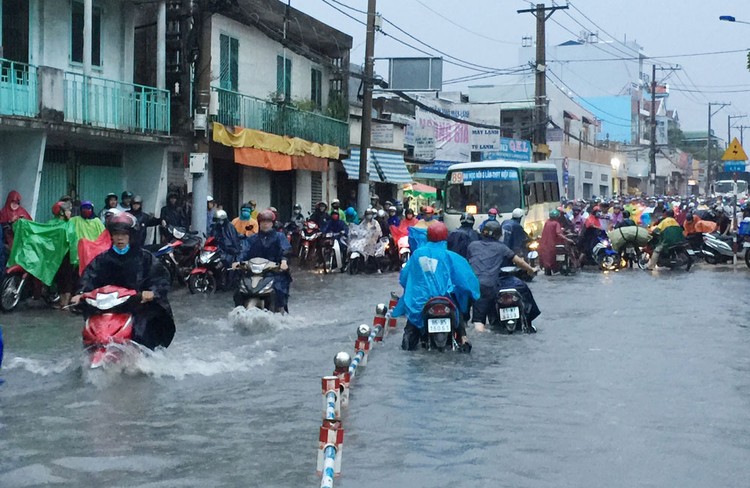 Công ty CP Công trình giao thông Sài Gòn đã trúng 5 gói thầu với tổng giá trị hơn 171 tỷ đồng của Trung tâm Điều hành chương trình chống ngập nước TP.HCM. Ảnh: Đinh Tuấn