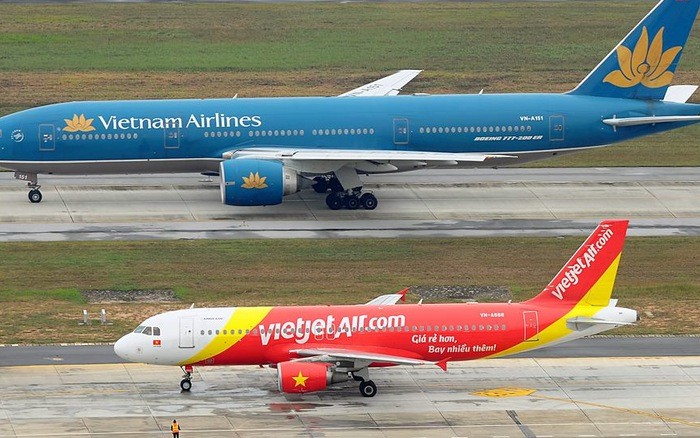 Vietjet Air có tỷ lệ chuyến bay đúng giờ thấp nhất, chỉ chiếm 82,2%