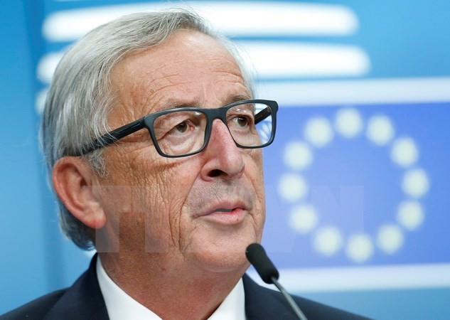 Chủ tịch Ủy ban châu Âu Jean-Claude Juncker. (Nguồn: THX/TTXVN)