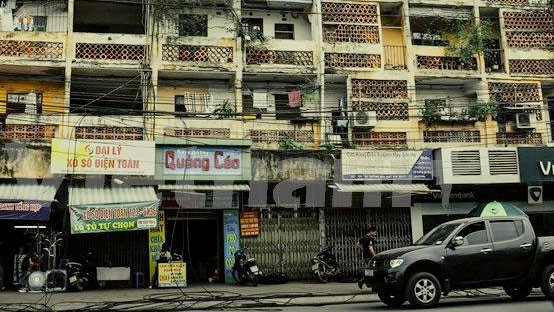 Công ty CP Đầu tư dịch vụ tài chính Hoàng Huy trúng thầu nhiều dự án cải tạo chung cư cũ tại Hải Phòng trong thời gian gần đây. Ảnh: Trần Sơn