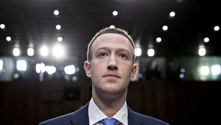 Nhà sáng lập Facebook, tỷ phú Mark Zuckerber - Ảnh: Bloomberg.