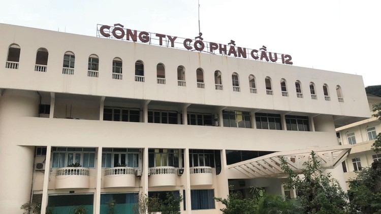 Công ty CP Cầu 12 là một trong 10 doanh nghiệp nợ đóng bảo hiểm xã hội nhiều nhất với số tiền lên tới gần 20 tỷ đồng. Ảnh: Bùi Hạnh