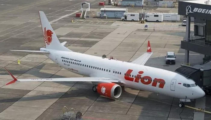 Một máy bay Boeing 737 Max của hãng hàng không Lion Air.