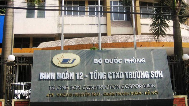 Tổng công ty Xây dựng Trường Sơn hiện đang trong thời gian thực hiện nhiều gói thầu trị giá hàng trăm tỷ đồng. Ảnh: NC st