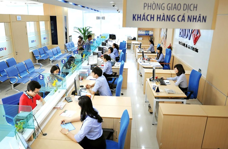 Đến cuối tháng 8/2019, tổng vốn điều lệ của Agribank, Vietcombank, VietinBank và BIDV đạt 139 nghìn tỷ đồng, tăng 0,8% so với cuối năm 2018. Ảnh: Minh Dũng