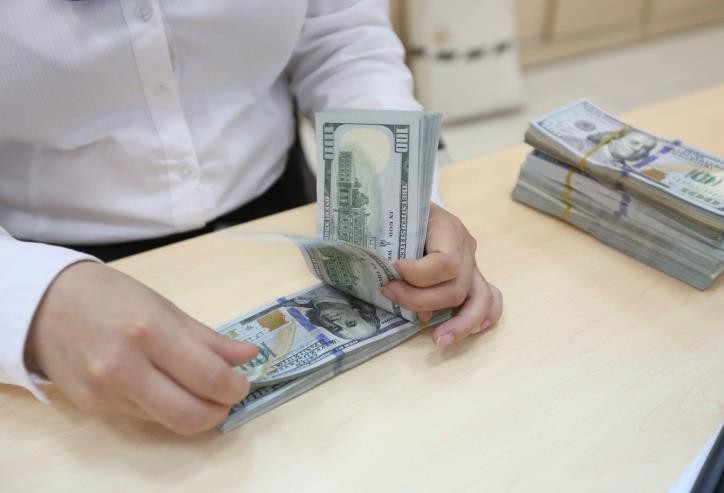 Tỷ giá trung tâm sáng 9/6 giảm 8 đồng. Ảnh minh họa: BNEWS/TTXVN