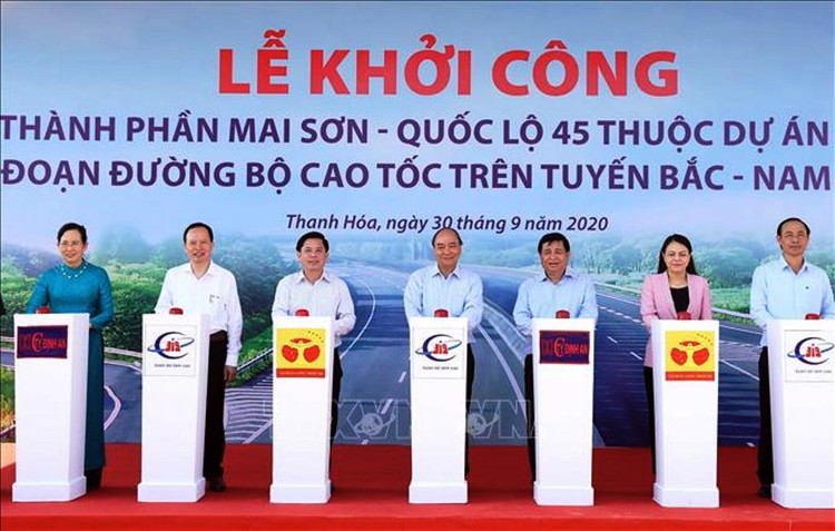 Chính thức khởi công cao tốc Mai Sơn - Quốc lộ 45