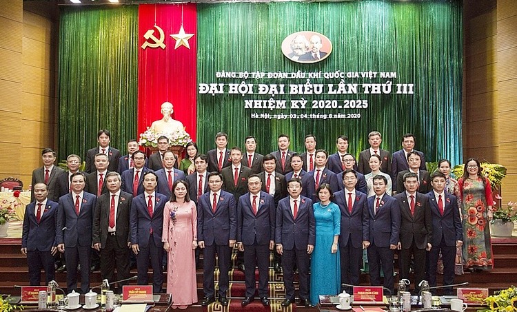 Ban
chấp hành Đảng bộ PVN nhiệm kỳ 2020 - 2025