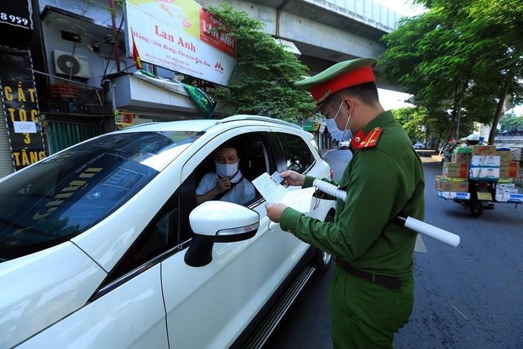 Hà Nội có thể phải giãn cách xã hội thêm 7 ngày sau 6/9. Ảnh TTXVN