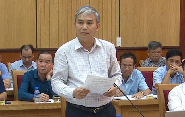 Phó Tổng giám đốc Tập đoàn Công nghiệp Than - Khoáng sản Việt Nam Vũ Anh Tuấn. Ảnh: Dân Việt
