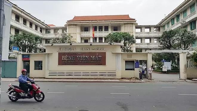 Vụ án xảy ra tại Bệnh viện mắt TP Hồ Chí minh gây thiệt hại hơn 14 tỷ đồng. Ảnh: Công an nhân dân