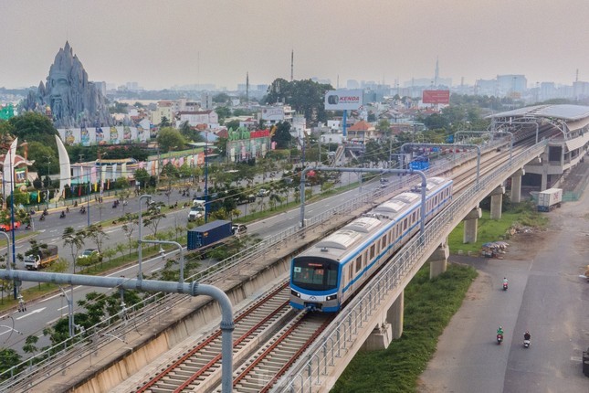 Tuyến Metro số 1 (Bến Thành - Suối Tiên) là tuyến metro đầu tiên của TP.HCM. Ảnh chỉ mang tính minh họa. Nguồn Internet