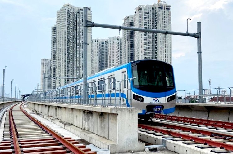 Tuyến Metro số 1 (Bến Thành - Suối Tiên) hiện có tổng chiều dài gần 20 km