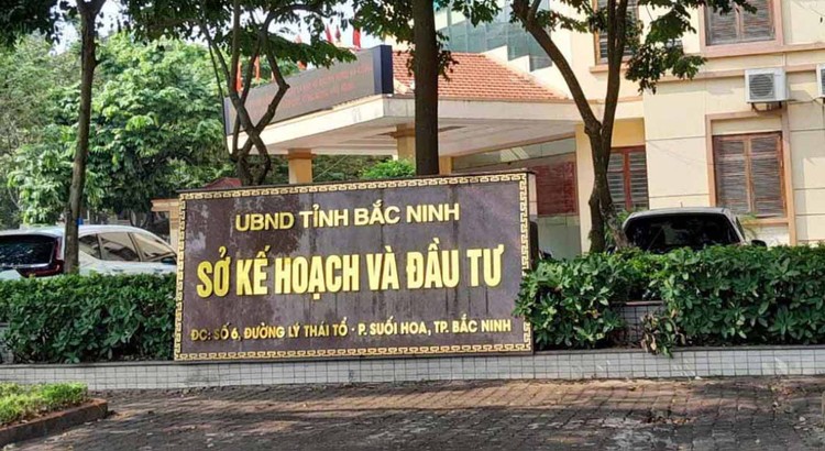 Trụ sở Sở Kế hoạch và Đầu tư tỉnh Bắc Ninh.