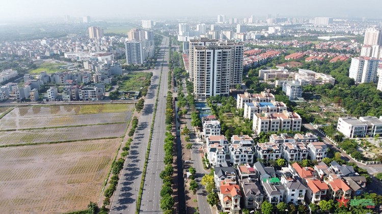 Quận Long Biên (TP. Hà Nội) đấu giá thành công 10.081 m2 đất. Ảnh minh họa