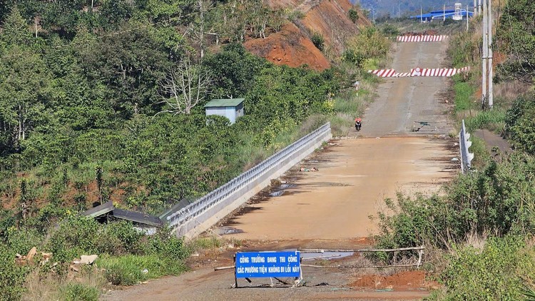 Tuyến tránh phía Nam TP Bảo Lộc dừng thi công thời gian dài để chờ phương án xử lý vướng mắc