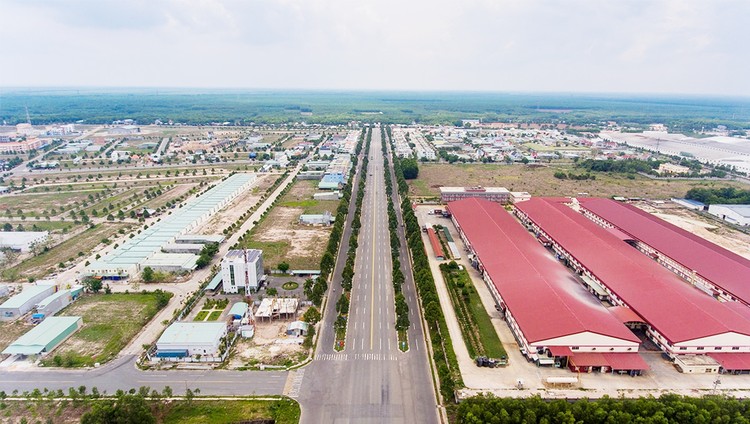 Khu công nghiệp Bàu Bàng, huyện Bàu Bàng, tỉnh Bình Dương.