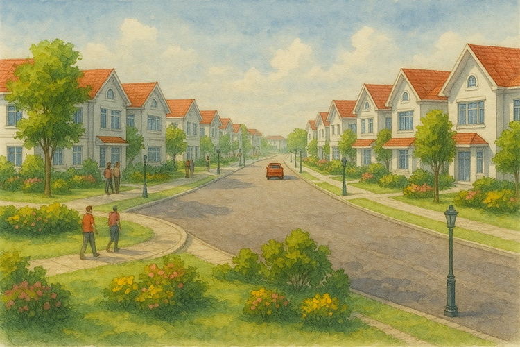 Quảng Ninh chấp thuận điều chỉnh chủ trương đầu tư Khu đô thị mới Ninh Dương. Ảnh: TL
